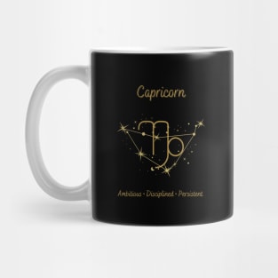 Astrology Collection - Capricorn (Symbol & Constellation) Mug